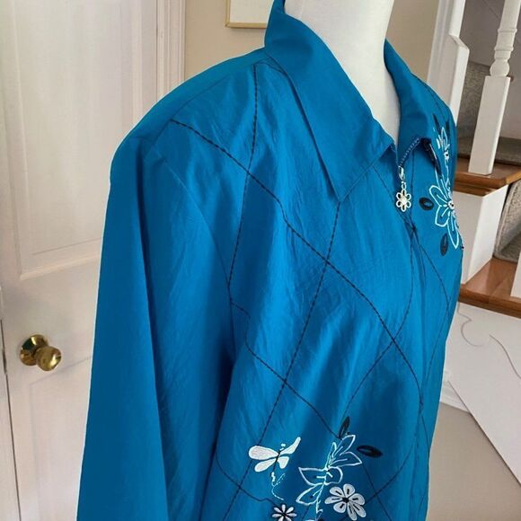 Embroidered Jacket Alfred Dunner - Picture 7 of 11